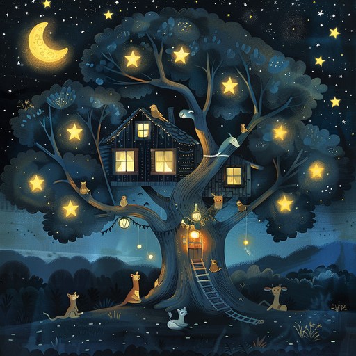 A tranquil instrumental featuring a soft music box melody that invites children into a world of magical dreams, guiding them gently to sleep and keeping them company on whimsical adventures under the stars