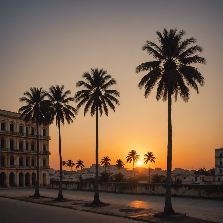 This composition combines gentle yet complex afro catholic ceremonial rhythms with the laid back vibes of a cuban sunset. Serene marimba melodies intertwine with soft conga drum rhythms, creating a soothing, meditative soundscape perfect for relaxation or reflection.