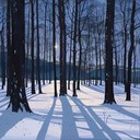 haunting tune capturing loneliness of empty winter landscapes