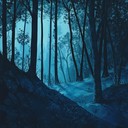 ethereal sounds conjuring eerie magic in haunted moonlit woods.