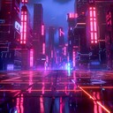 bright synths with driving beats, futuristic and energetic soundscapes