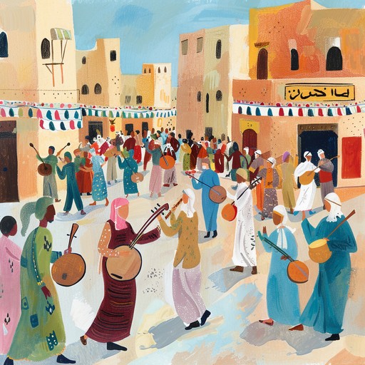 Combining the groovy essence of funk with traditional middle eastern melodies played on the oud, this track creates an energetic and joyful atmosphere, perfect for celebrations and dance.