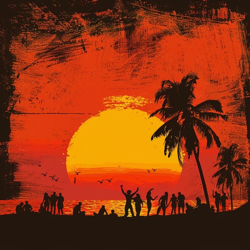 A fusion track combining the lively energy of calypso with the rhythmic, percussive kick of funk. Imagine the sunny beaches of the caribbean meeting an urban dance floor. Steelpan melodies dance over a tight rhythm section featuring energetic bass lines and playful percussion, creating an infectious, feel good sound that compels listeners to move.