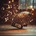 an instrumental polka conveying anxiety through frantic rhythms and melodies.