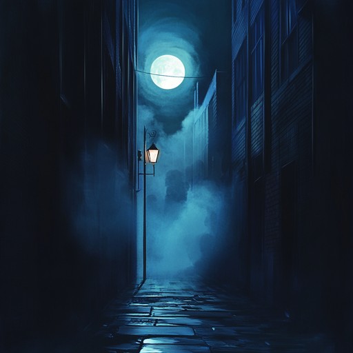 Explore a smoky alley with chilled jazz house beats, its eeriness enhanced by mysterious, smooth atmospheric accompaniments. This track weaves an intriguing melody that keeps you on edge, perfect for a clandestine nightlife adventure.