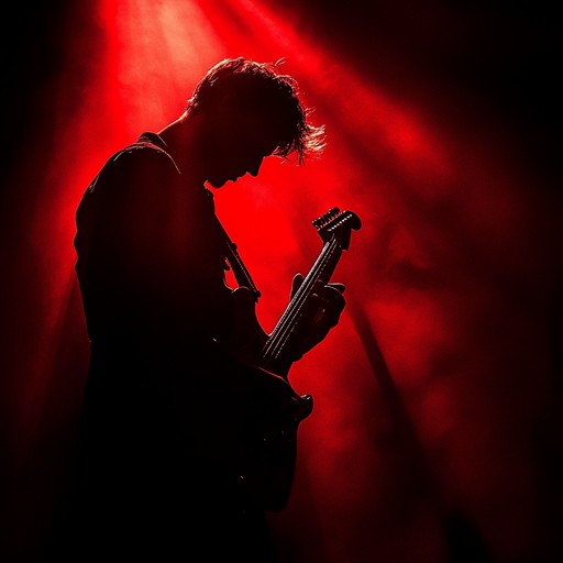 This track combines raw, fierce riffs of hardcore punk with an unexpected, underlying sensual vibe, creating a powerful, alluring auditory experience that is both aggressive and intimate. The electric guitar wails with energy, balanced by subtle, slow melodic intervals that draw the listener into a tempestuous embrace of sound.