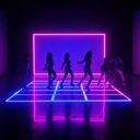 bright, catchy instrumental with upbeat, colorful synth melodies