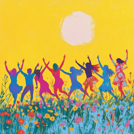 This spirited bluegrass tune pairs a lively banjo with a rhythmic backdrop, creating an atmosphere of joyous celebration and communal harmony under the summer sun. Designed to evoke the feeling of dancing in a sunlit meadow.