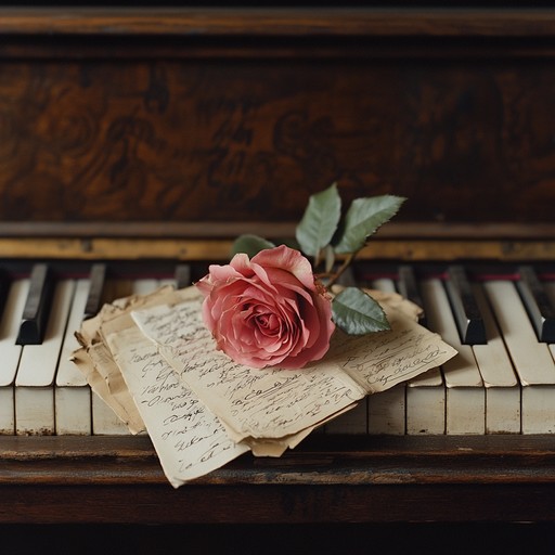 An expressive instrumental portraying deep sadness and longing after love is lost, with gentle piano reminiscing over cherished moments now gone