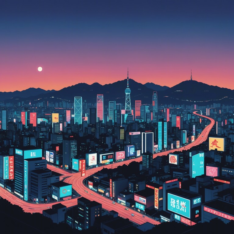 An upbeat k pop track that transports you to seoul's vivid nightlife and bustling urban dreamscape. Electro korean beats synchronize with the pulse of the city, crafting an immersive experience of sounds and emotions.