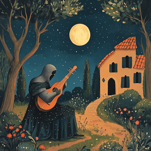 Inspired by medieval times, this serenade features tender lute melodies that evoke scenes of a knight serenading his beloved in a peaceful garden. The instrumental piece captures the romance and tranquility of an ancient time, offering a nostalgic and emotive listening experience.