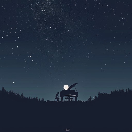 A haunting ballad carried by melancholic melodies, this instrumental piece delves deep into the shadowy realms of midnight. The piano leads the listener through a fog of sorrow and longing, punctuated by eerie crescendos and delicate, minor key harmonies. Each note resonates with the weight of unspoken regrets and lost love, crafting an atmosphere that is as mournful as it is beautiful.