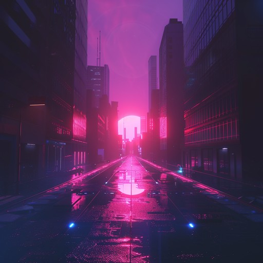 A dynamic cyberpunk track filled with pulsating synths and hopeful melodies. The music weaves a tale of optimism in a neon lit future, with energetic beats driving forward a sense of uplift and hope.