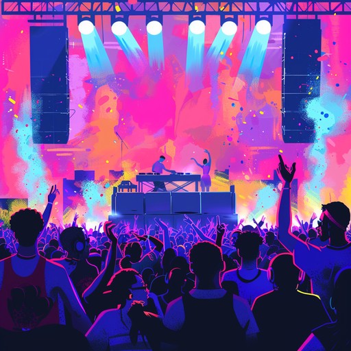 Experience an invigorating summer gathering with infectious melodies, lively beats, and dynamic synths, creating a vibrant atmosphere. This track is perfect for dance parties and celebrations under the warm summer sky.