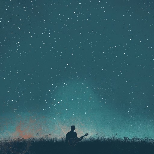 A gentle, reflective blues piece featuring soft, delicate guitar melodies that evoke the feeling of a quiet midnight under a starlit sky. Perfect for winding down and finding a sense of peace in the stillness of night.