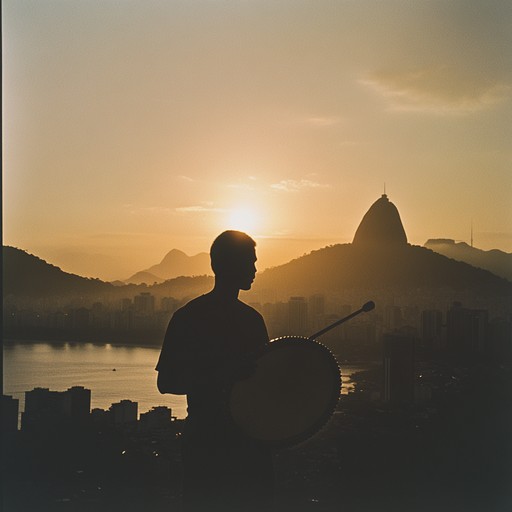 Imagine waking up to a burst of sun, colors, and rhythms, as the samba infuses life into the scenery of rio de janeiro with every beat played on the pandeiro, gradually building a soundtrack for the daybreak that invites everyone to feel the warmth and zest of a brazilian morning.