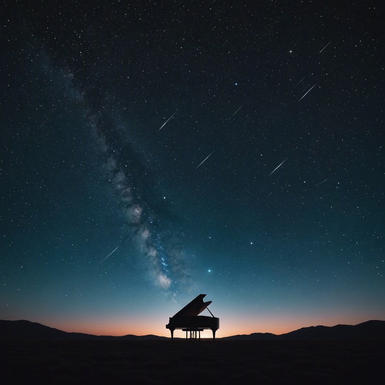 Delve into a musical universe where each note from the wurlitzer carries you further into a nebulous realm of soulful echoes and cosmic whispers, creating an ambiance of introspection and futuristic nostalgia.