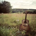 reflective guitar portraying heartache and solitude beautifully