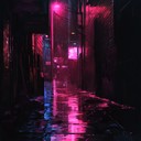 dark, pulsating beats with eerie, atmospheric synth layers