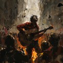 furious folk rock confronting societal injustices with strong beats