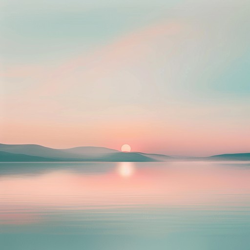 A serene and atmospheric instrumental composition that evokes the calming imagery of a sunset over a tranquil landscape. The soft tones of the synthesizer blend seamlessly with gentle ambient sounds, creating a perfect soundscape for moments of stillness and introspection.