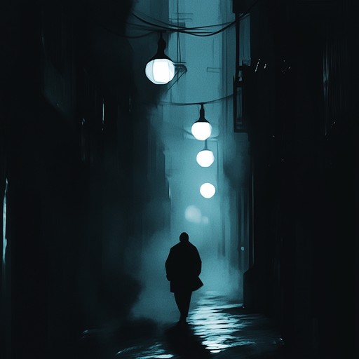 **journey through a shadowy urban landscape as suspenseful beats build, mirroring a high stakes pursuit with every tense moment accentuated by climactic drops. Synths add an eerie vibe, making every second pulse with heart pounding momentum.**