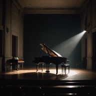 chilling notes echo through darkness