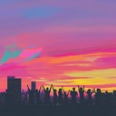 an uplifting beat combining urban rhythms and triumphant melodies.