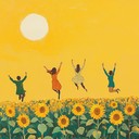 radiant guitar driven melodies, uplifting mood, and ecstatic energy bursts