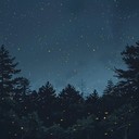 haunting yet peaceful, capturing magic and mystery essence