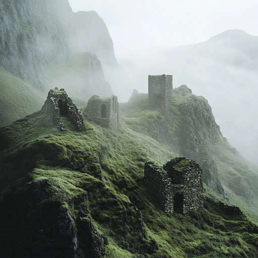 This track creates a soundscape evoking a journey through lost ancient cities filled with whispering winds and secretive shadows, expressing a narrative of discovery and ethereal wonder.