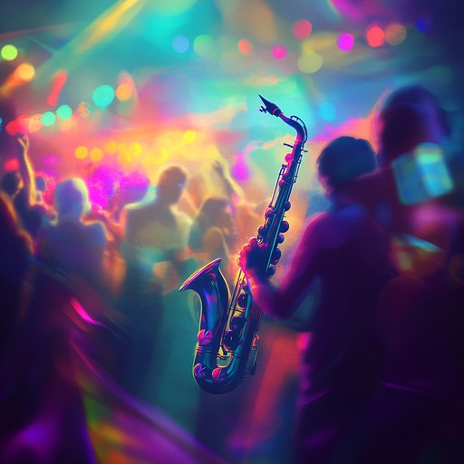 Infuse your holiday gathering with a lively, jazzy house track, featuring cheerful piano riffs, swinging sax solos, and an infectious beat to keep spirits high all night long