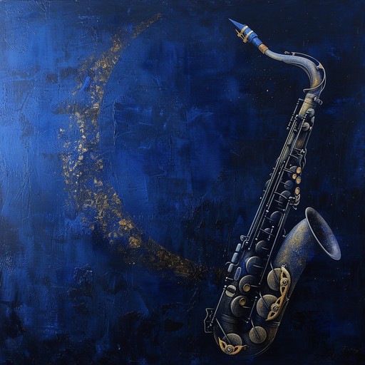 The seductive tones of a soprano saxophone take center stage, weaving intricate melodies and improvisations over a smooth, walking bassline and the subtle brushwork of a jazz drum kit. The piano adds colorful chords and playful countermelodies, while the double bass keeps a steady, hypnotic groove. The overall mood is sophisticated, intimate and slightly melancholic, evoking images of a dimly lit, smoky jazz club in the early hours of the morning.