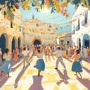 lively traditional rhythms create joyful, heartwarming festival atmosphere.