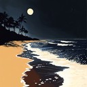 graceful latin rhythms under elegant tropical summer night sky