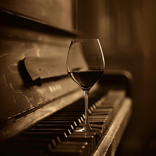 Featuring tender piano melodies paired with subtle string harmonies, this instrumental captures the essence of romantic memories in dimly lit lounges. Each note exudes a nostalgic longing, painting a picture of intimate, bygone moments.