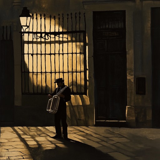 An immersive tango instrumental that weaves hypnotic melodies and rhythms, capturing the enigmatic essence of the night and stirring deep passions.