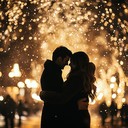 a gentle melody embracing love during festive winter nights