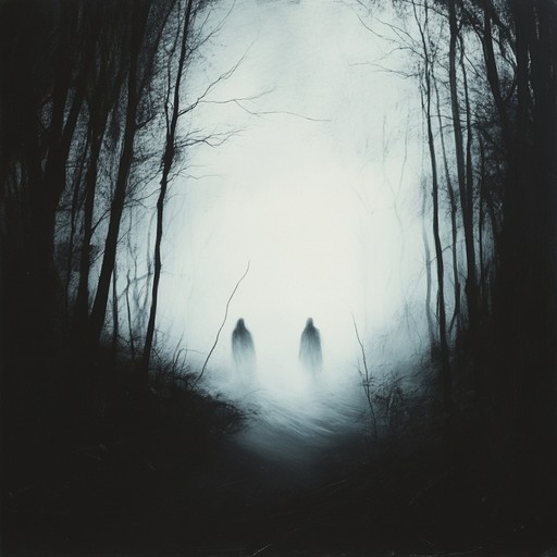 A fusion of eerie, ghostly sounds and aggressive, driving beats. The haunting melodies interplay with hard hitting percussion to create a spine chilling experience, with subtle layers of atmospheric elements adding depth. The track builds momentum with dynamic shifts, embodying a spectral presence that lingers in the darkness.