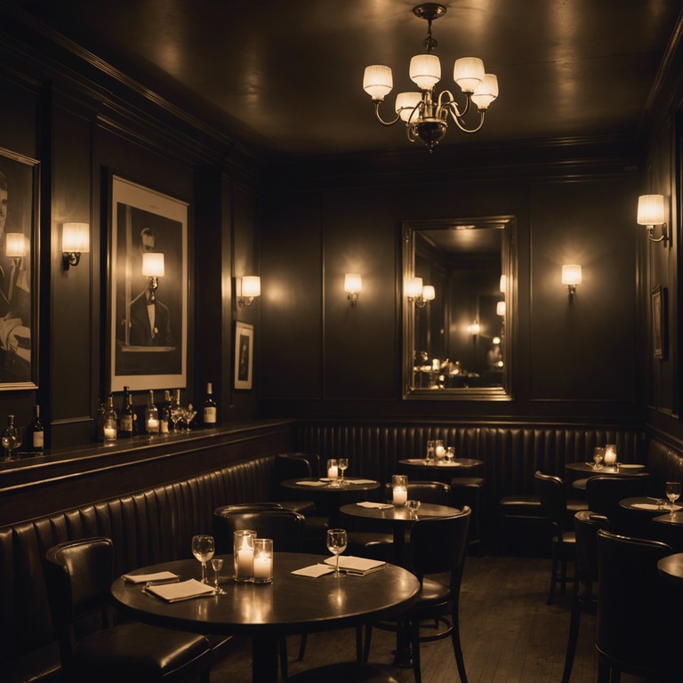 Take a step back into a 1930s cabaret scene, where the lights are low, the mood is heavy with nostalgia and memory, and each note from the accordion tells a story of melancholic allure.