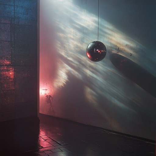 An eerie mix of dark disco grooves and haunting synths, evoking a nightmarish yet entrancing dancefloor experience. Synths and basslines pulse with sinister intensity, making it both unsettling and irresistibly danceable.
