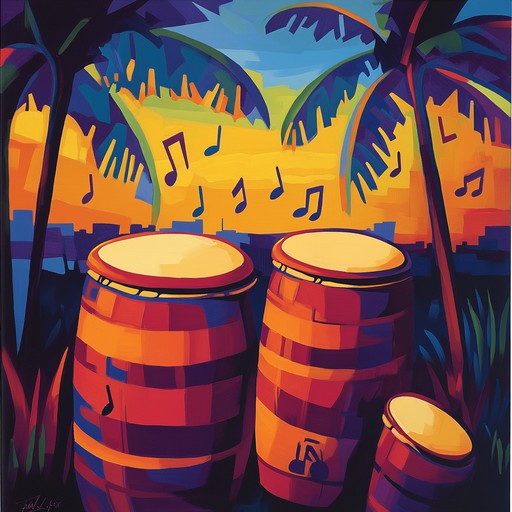 Dive into the rhythmic heartbeat of havana with this groovy instrumental rumba, where afro cuban rhythms meet contemporary grooves, creating an irresistible dance track that radiates warmth and joy.