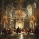 heroic baroque orchestral piece with powerful regal tones