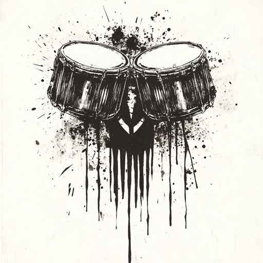A powerful fusion of tribal percussion with intense metal guitar riffs, creating an otherworldly adventure through an exotic jungle landscape.
