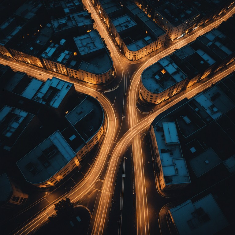 An even deeper exploration into the quietness and the subtle natural symphony of a sleeping city, tapping into a deeper sense of tranquility and the soothing solitude that envelops empty streets at night