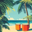 an energetic and bold tropical instrumental bursting with vibrant rhythms.