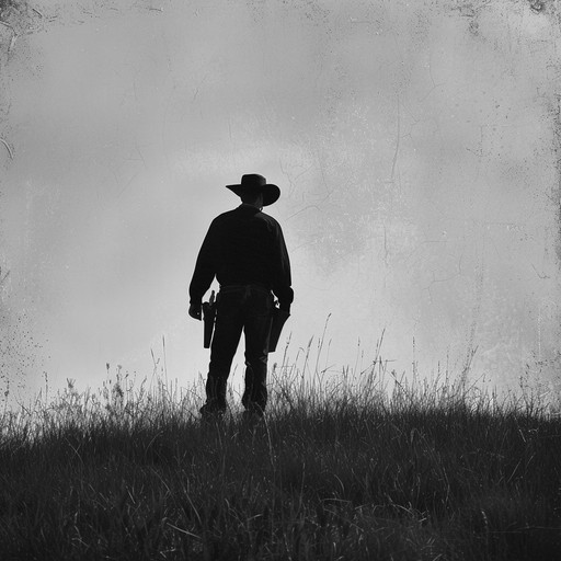The haunting melody of a lone cowboy's harmonica echoes through the vast, empty prairie, accompanied by the gentle strumming of an acoustic guitar and the distant sound of a whistling wind. The song evokes a sense of solitude and yearning, as the cowboy reflects on his life of wandering and the sacrifices he's made along the way.