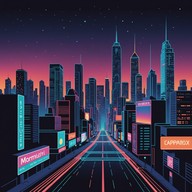 futuristic soundscape with edgy cybernetic elements