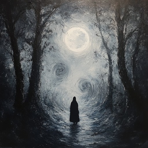This instrumental track immerses the listener in a gothic atmosphere filled with ethereal sounds and haunting melodies. The theremin's otherworldly tones weave through dark ambient layers, creating a mysterious and melancholic soundscape. It's a sonic exploration of shadowy realms beyond the physical world, evoking feelings of introspection and spectral beauty.