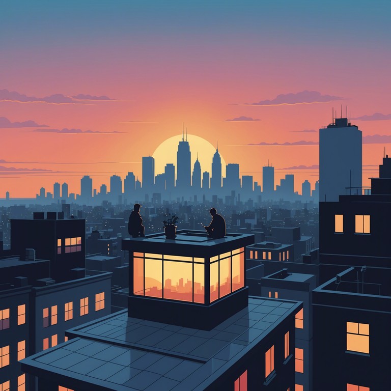 Imagine a musical journey that offers an escape into tranquility, blending hip hop's rhythmic beats with the serenity of meditative sounds, crafting a soundtrack for peaceful reflection amidst urban chaos.